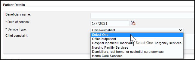 E/M services prior to January 1, 2023