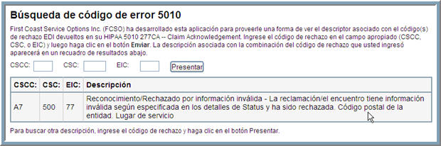 Ejemplo 1: Resultados