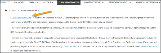 Claim Submission/ERA