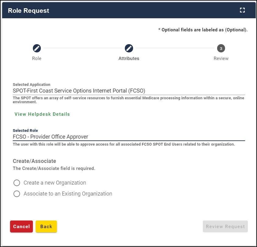 Create a new organization