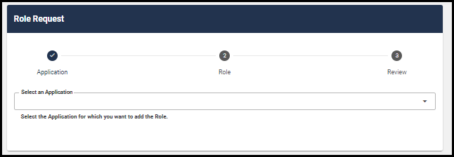 role request screen