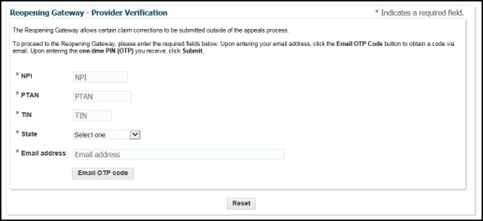 provider verification